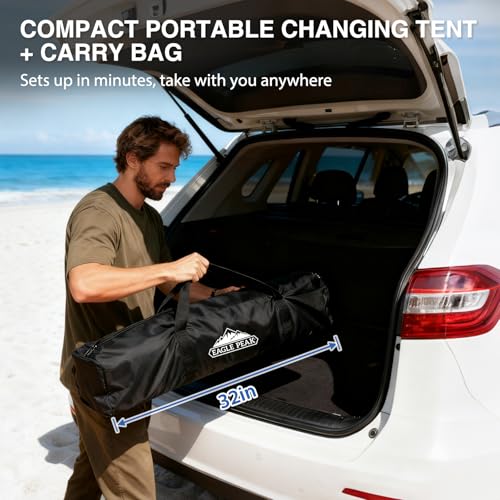 EAGLE PEAK Flex 5x5 Pop Up Changing Room, Toldo para Cambiar Compacto, Azul miniatura 6