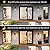 WIHTU 2-Pack Dusk to Dawn Outdoor Wall Lights, Sensor Exterior Light Fixtures Wall Mount, Porch Lights, Black Wall Lantern Wall Lamp, Waterproof Wall Sconce, Outside Lighting for Garage, Front Door
