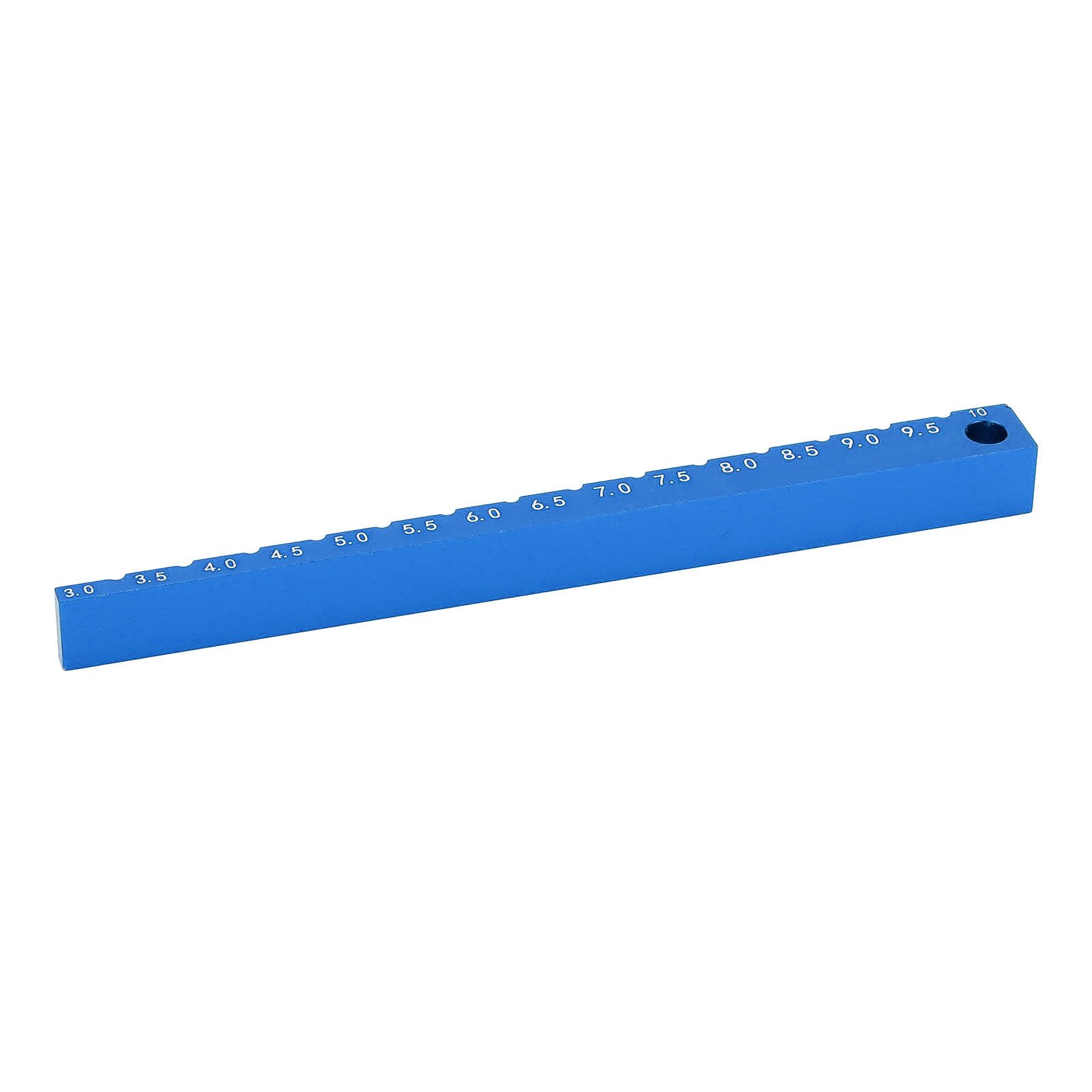 Misuratore di Altezza di Marcia, Accessori per Misuratore di Caduta per Auto RC da 3-10 Mm in Lega di Alluminio per Auto da Drift 1/10 RC (Blu)