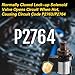 FUSCH Torque Converter Lock-Up Solenoid (12-13Ω) Compatible with Subaru Outback Impreza CVT Legacy Forester, TR580 TR690 Transmission Torque Converter Clutch TCC Solenoid Replace# 31825AA050