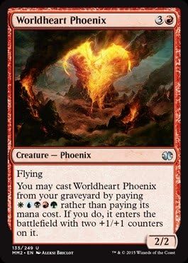 Magic The Gathering - Worldheart Phoenix (135/249) - Modern Masters 2015