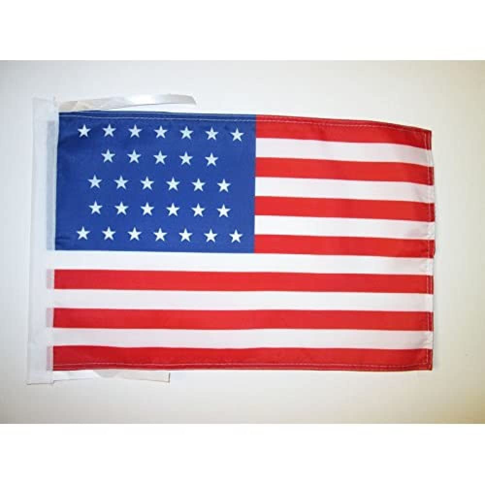 Iran Old Persia Flag 18'' x 12'' cords - Persian SMALL flags 30 x 45cm - Banner 18x12 in - AZ FLAG — view 545