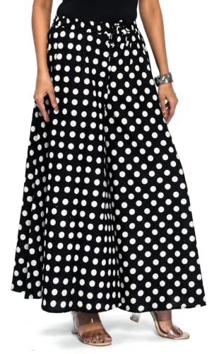 Image of Women's Cotton Long Palazzo Pant