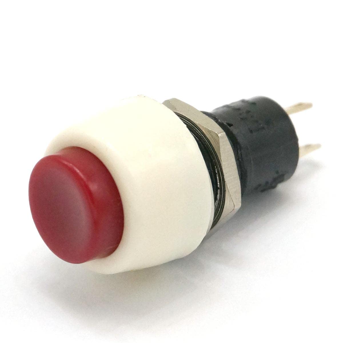 Commutateur bouton-poussoir 10mm pour circuit électronique SPST