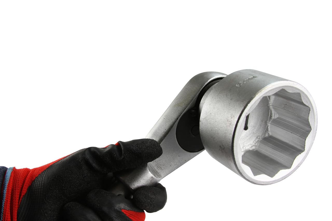 IMJ-Global Zestaw nasadek 1" | 21 sztuk | nasadki 30-80 mm, grzechotka 1", 5 przedłużek, stal CrV, z walizką