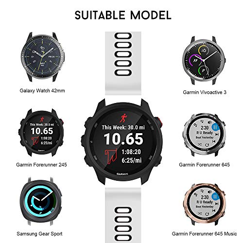 Pulseira extra para Garmin Forerunner 245/645 Music/Vivomove/Vivomove HR and Active 3 - Nandos-Store