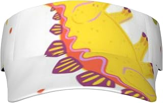 Dinosaur Sun Visor Hats Outdoor Sunscreen Hat Empty Top Baseball Sun Cap Adjustable Beach Hat for Men Women, Black, One Size, Black, One Size