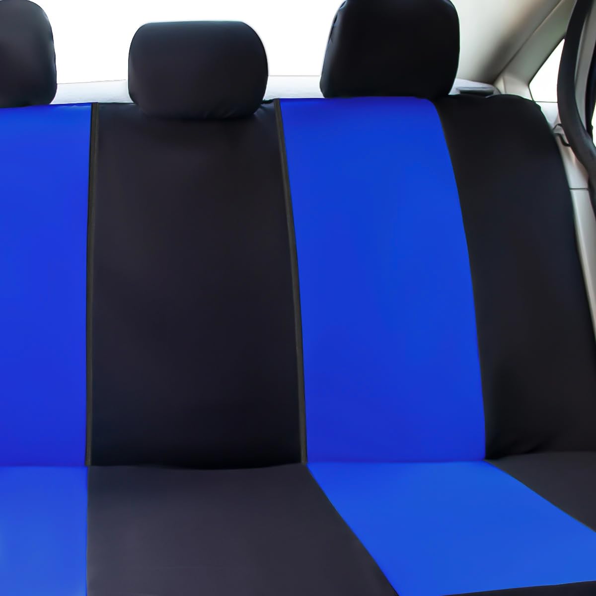 Fundas Asientos Coche Universales para Jeep Renegade Desert Hawk(BU)/Frostbite(BU)/Latitude(BU), Impermeables Antideslizantes, Funda Asiento Coche Protector Interior Accesorios,C Blue