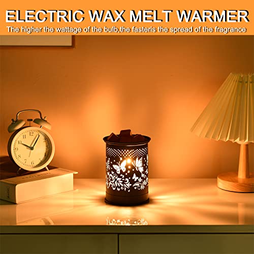 Metal Wax Warmer,Wax Melt Warmer,Candle Wax Burner, Kobodon Electirc Wax Melt Warmer Candle Melter For Home Office Decor(Butterfly) #TOP4