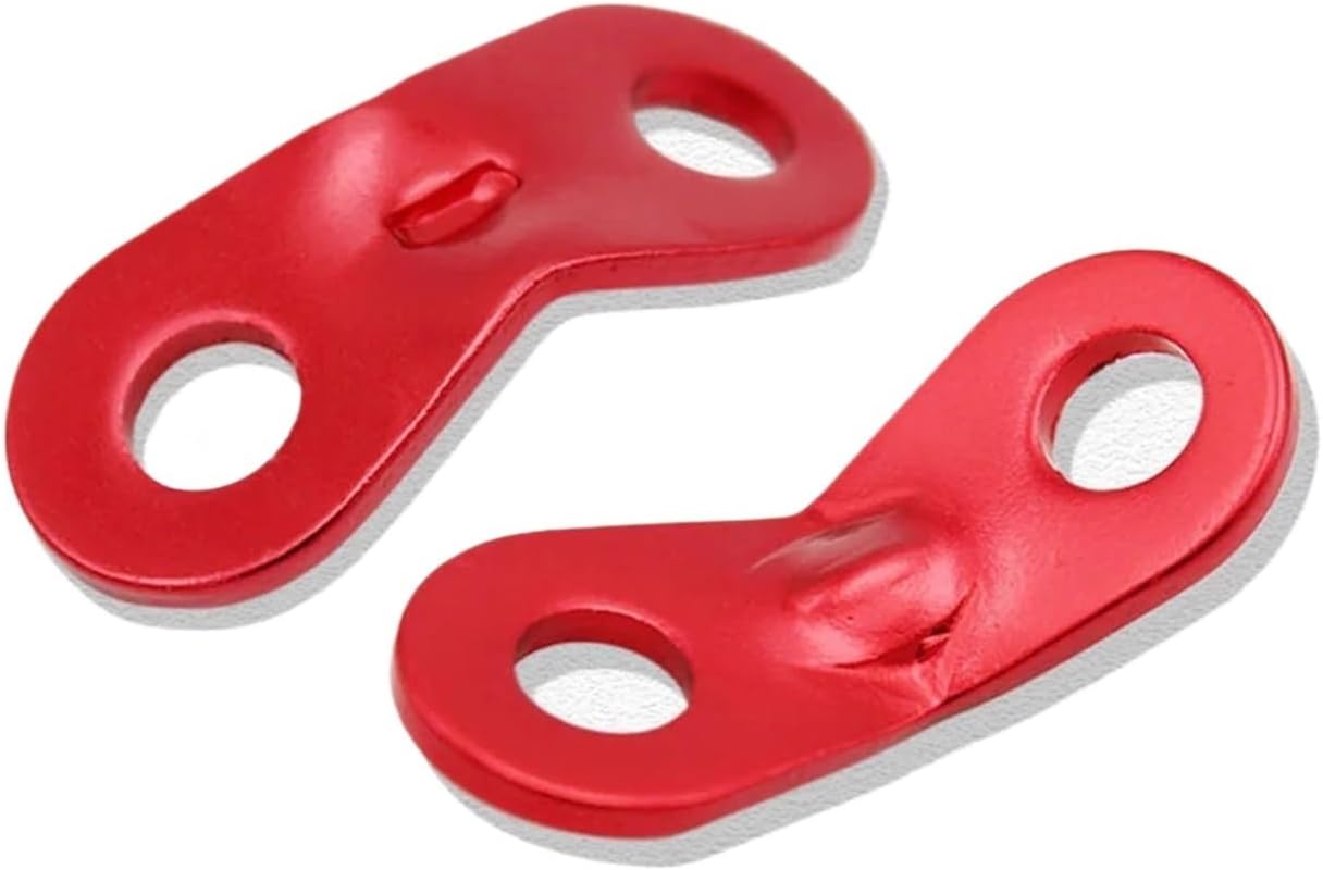 60Pcs Rope Buckle Tent Wind Adjuster Stopper Tensioner Aluminum Alloy Camping Fastener