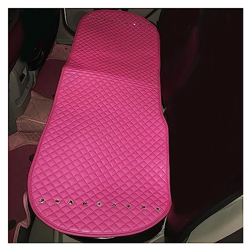 Housse de siège de voiture respirante rose coussin universel quatre saisons arrière
