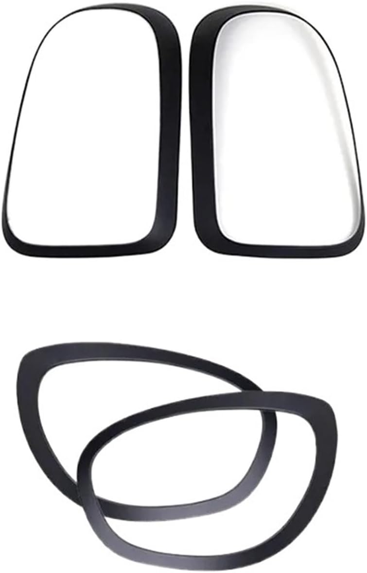 Car Eyebrow Head Light Taillight Frame Rear Lamp Ring Cases Housing, for Mini Cooper S JCW F60 Countryman Car Styling Accessories Car Headlight Eyebrow Eyelids Trim Cover(Set (4pcs))