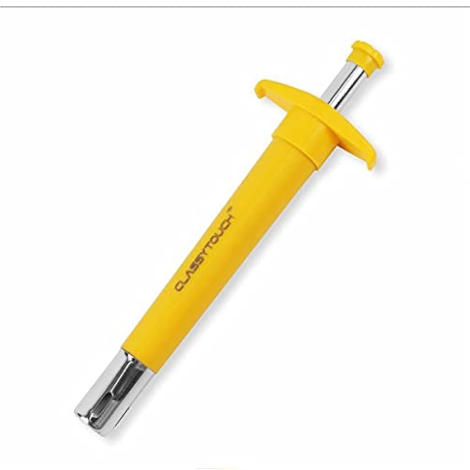 Classy Touch Kitchen Lighter Stainless Steel for Stove Lighter, Yellow, 8111618, CT-1116