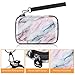 Fintie Case for Fujifilm Instax Mini Link 3 / Link 2 Printer, HP Sprocket Select/Plus, Canon Ivy CLIQ 2/CLIQ+2 Instant Camera Printer - Shockproof Hard Shell Carrying Case, Marble Pink