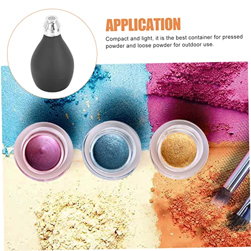 SHOWERORO 1Pc Spray Contínuo Recipiente De Pó Facial Dispensador De Pó Suporte De Pó Solto Suporte D