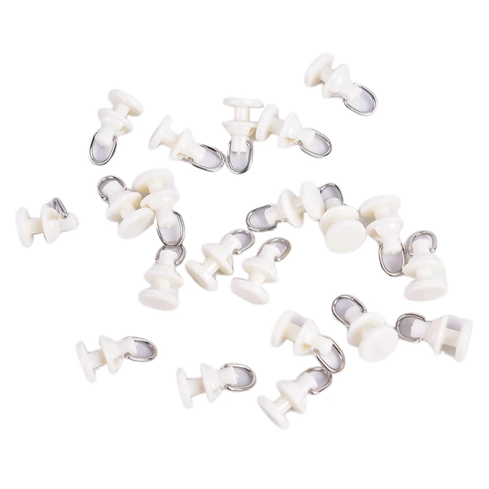 Curtain Rail Track Pulley, Curtain Rail Track Pulley 20pcs, Glider Hook Rollers for Curtains Drapes
