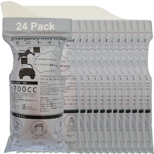 Centhird Sacs d'Urine Jetables 700ml, Sacs à Urines 8...