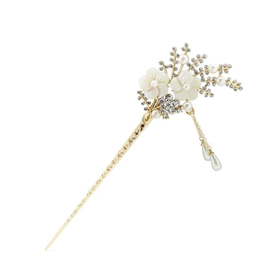 monocrafft シルバー ヘアジュエリー かんざし 海外ヘアアクセサリー Jewel VOX かんざし 簪 レディース ヘアアクセサリー へア