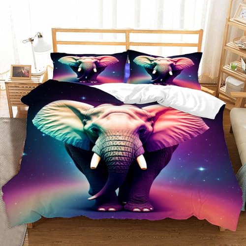 Funda Nordica Cama 90 Estampado de Elefante