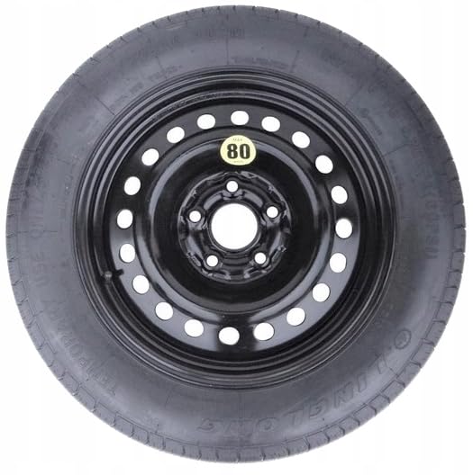 Notrad 16" Kompatibel mit VW GOLF 5-8, Caddy, Passat, Touran, SEAT LEON, TOLEDO, AUDI A3, SKODA OCTAVIA