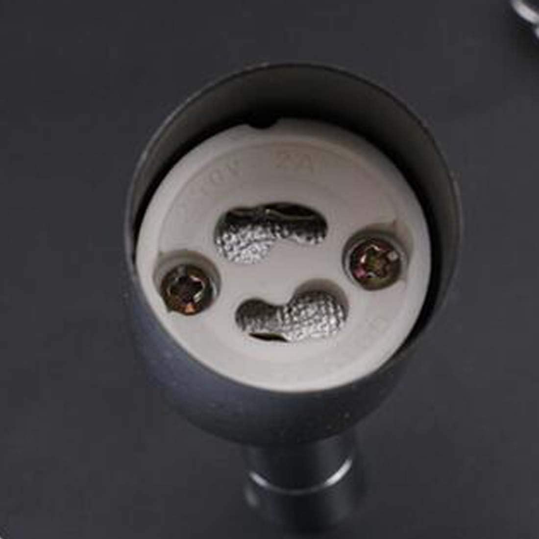 9w LED Adjustbale Ceiling Light Multi-Directional Spot Light GU10 Bulb 3-Light Night Lamp Kitchen Living Room Bed Room Hotel Store Black(Warm White)