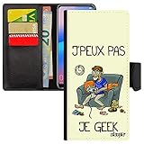 Dimensions : 16,6x7,9x1,8 cm. Coque A53 Rabat j\'peux Pas Je Geek Telephone Console Texte Bande dessinée Humoristique Jeux Video Je Drole Play Gamer pour Samsung Galaxy