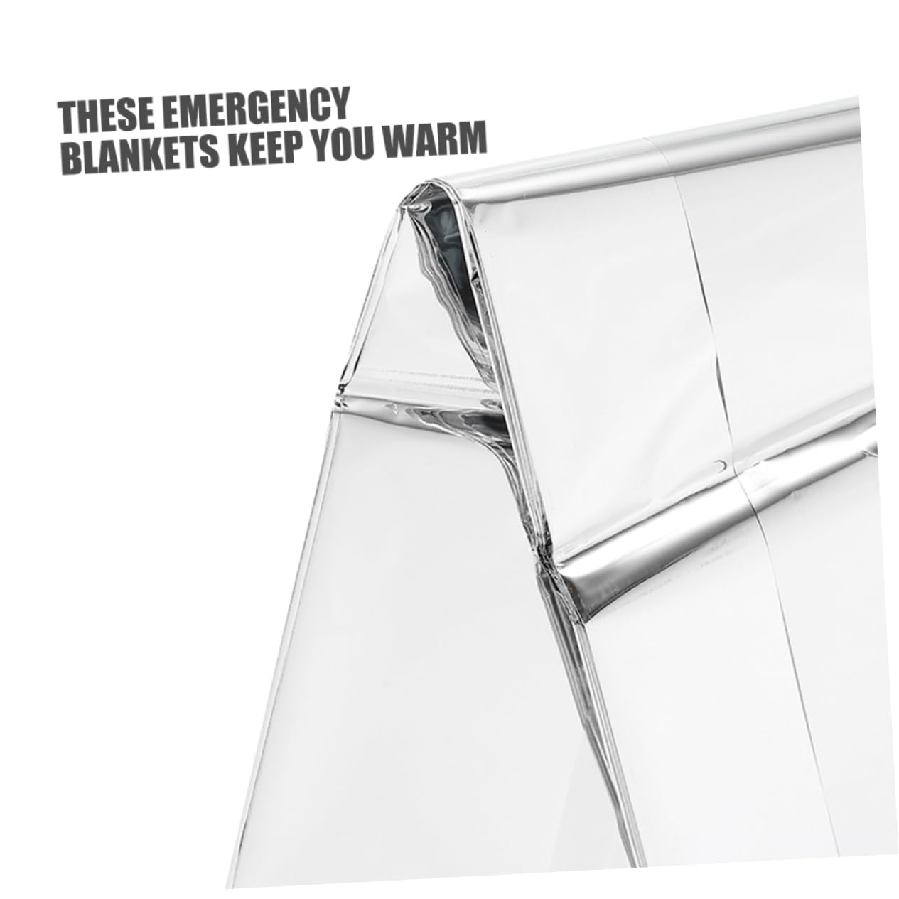GOOHOCHY 4pcs Insulation Emergency Blanket Survival Warm Blankets Camping Blankets Survival Sleeping Blankets Emergency Blanket Emergency Lightweight Thermal Blankets Camping Hiking Blanket