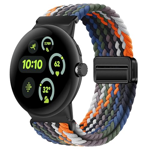 Correa trenzada compatible con Google Pixel Watch 4/3 miniatura 1