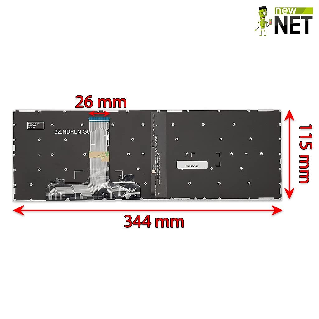 new net Keyboards - Tastiera Italiana Compatibile con Notebook Lenovo Legion Y530 Y530-15ICH Y530-15ICH-1060 Y540 Y540-15 Y540-15irh 81SX 81SY Y7000P Y7000P-1060