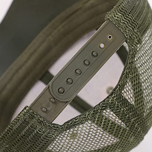 Camouflage Baseball Cap Adjustable Mesh Peak Hat Children Summer Sun Breathable Outdoor Sports for Boys Girls Green4