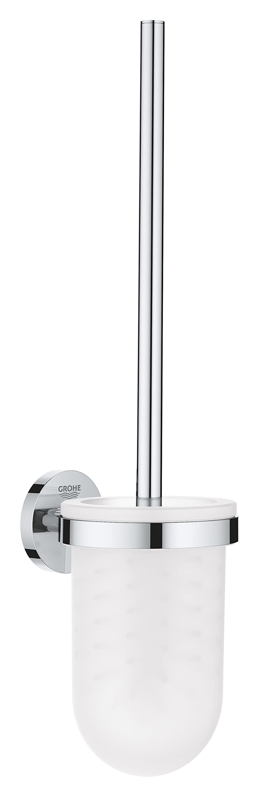 Grohe Start QuickFix - Set escobillero, Cromo, para Pegar (Pegamento QuickGlue A1) o atornillar, Ref. 41185000