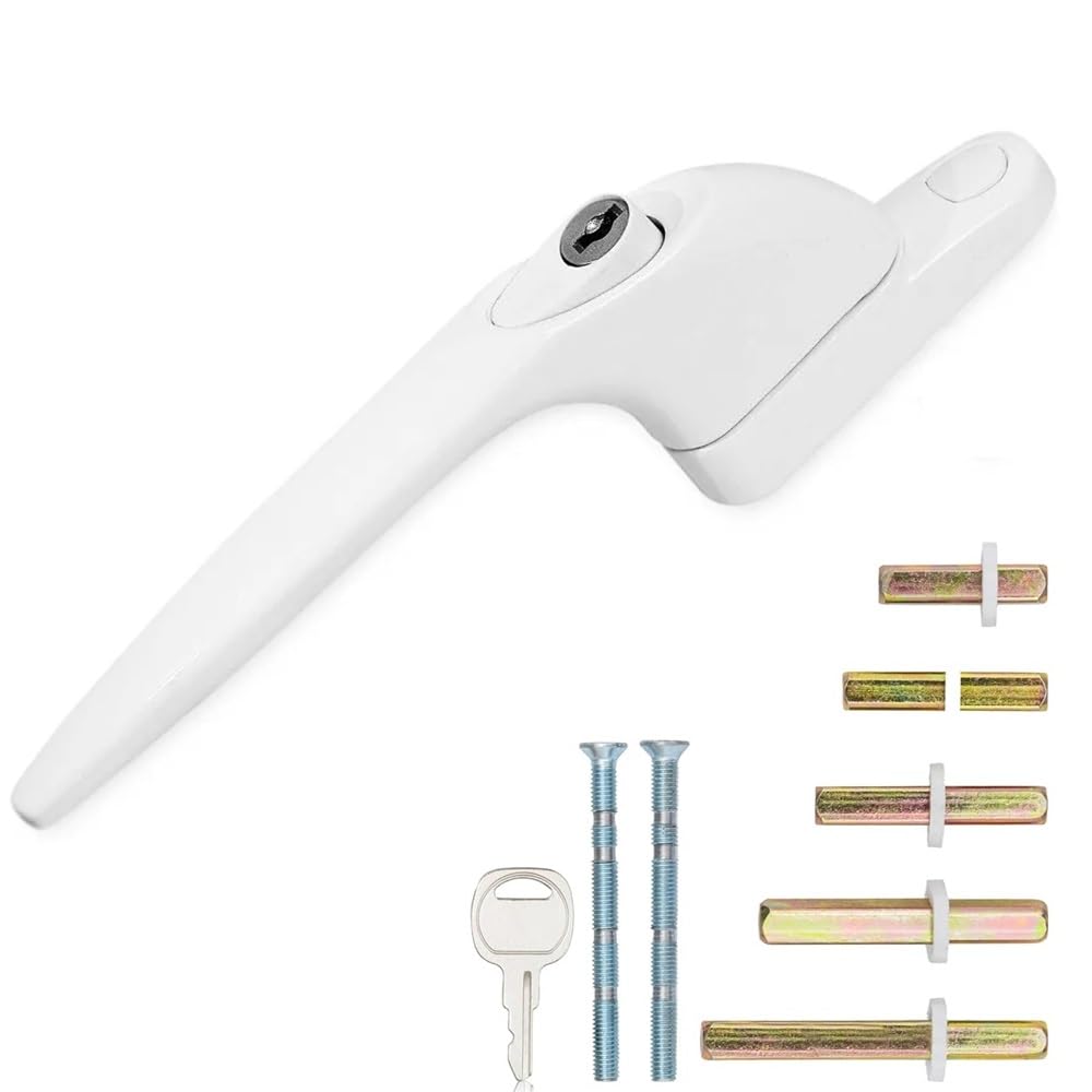 uPVC Window Handle Universal Multi Spindle Inline Locking Espag Double Glazing Window Handle