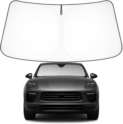 Vista 126 de Proadsy Parasol para parabrisas Sienna Mini Van 2021-2025 2026 de 4 capas plegable frontal protector de parasol bloquea los rayos UV y mantiene