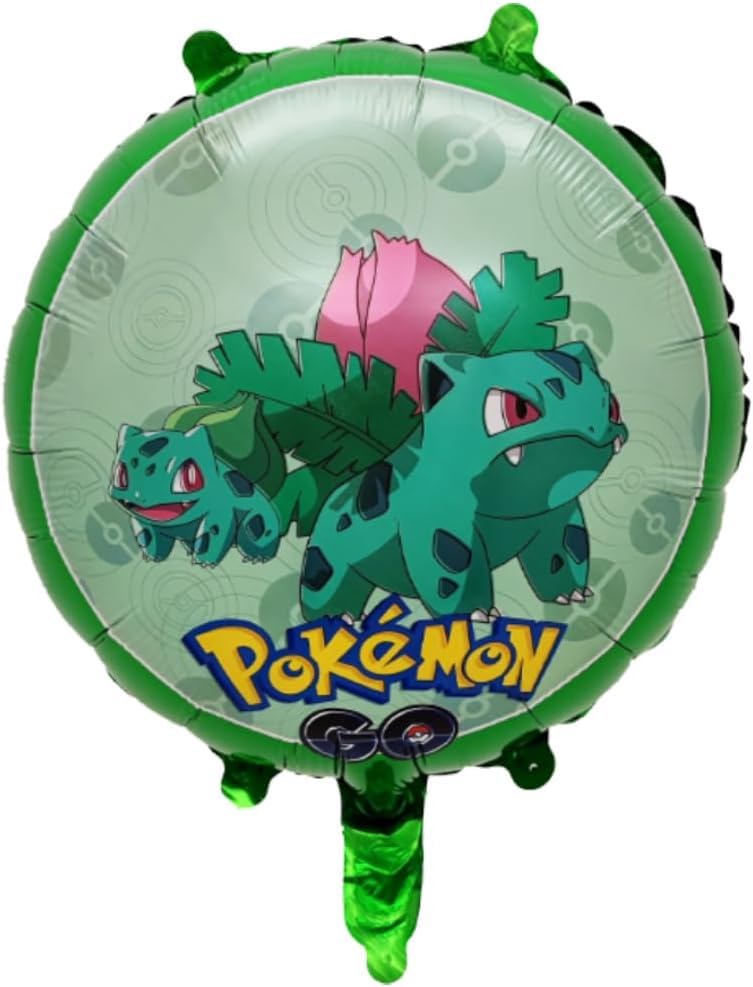 Amazon | クラシックポケモンアルミバルーンセット 6 個入り - 鮮やか