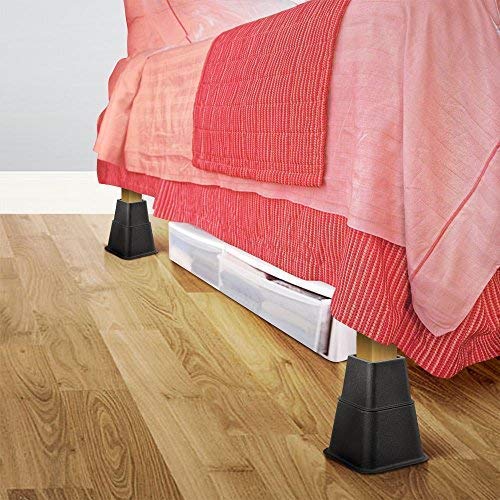 Buy Home Solutions Premium Adjustable Bed Risers or Furniture Risers
