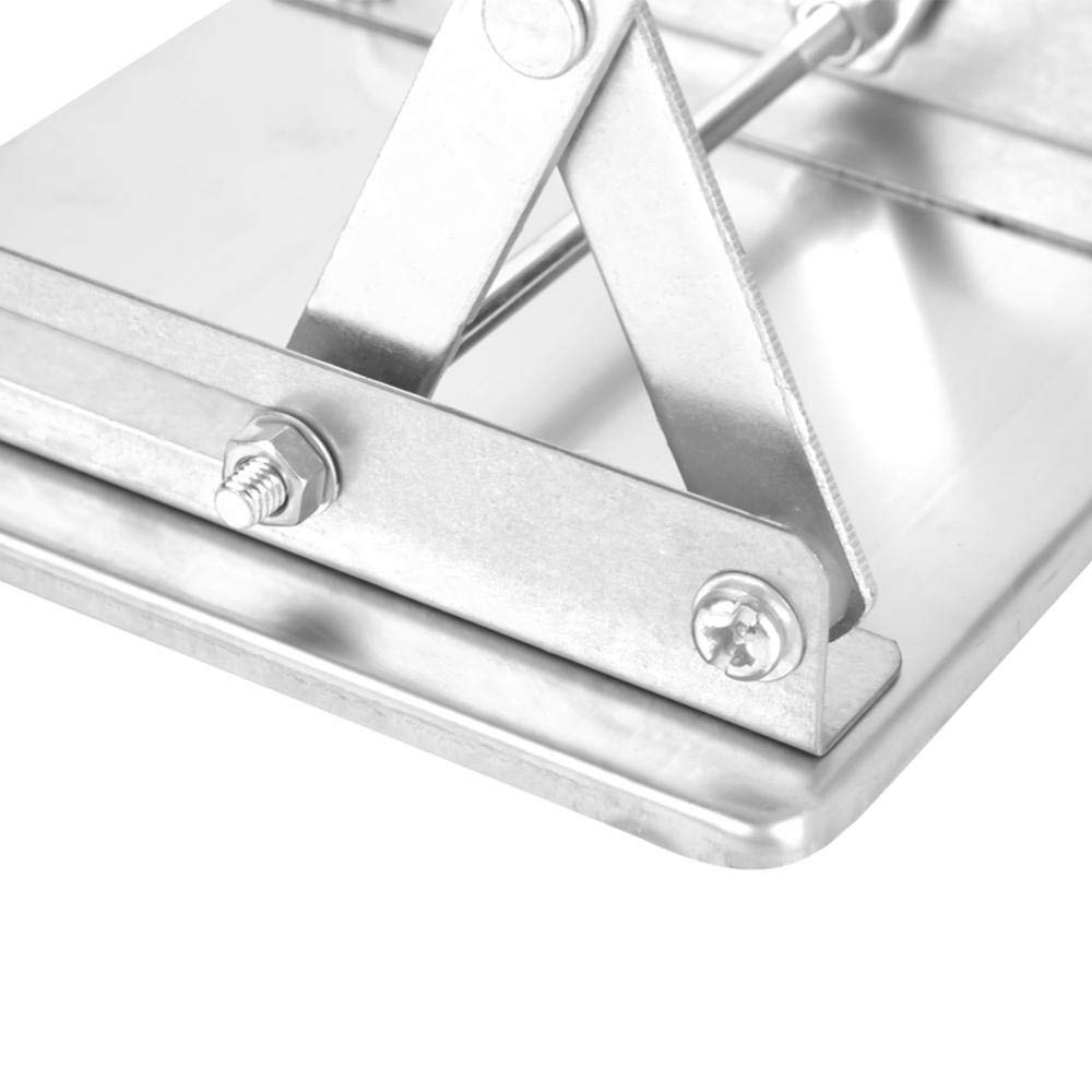 6" Plate-Forme d'Ascenseur de Laboratoire de Ciseaux Support de Jack d'Acier Inoxydable/Protection Pliable 150 * 150 * 250mm de Table Élévatrice pour l'Expérience Scientifique