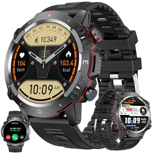 Reloj Smartwatch 1,46" AMOLED 5ATM Mujer/Hombre, Pulsómetro