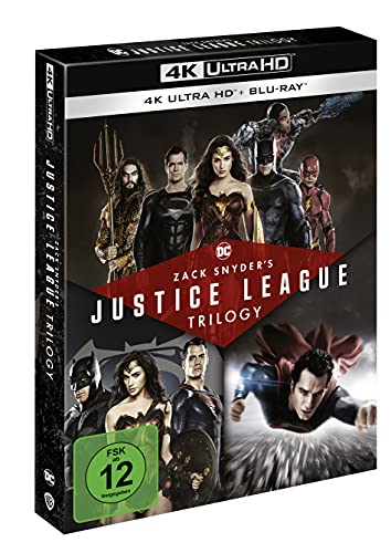The Justice League Trilogie – 4K Blu-ray (UHD + Blu-ray Disc)