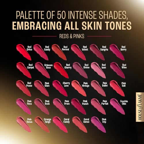 Image of Lakme Forever Matte Liquid Lip Colour, Long-Lasting Liquid Lipstick, Lightweight & Transferproof, Smudgeproof - Nude Charm 5.6ml (Pack of 2)