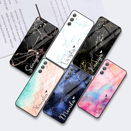 Image of COLORflow Back Cover Compatible with Samsung Galaxy A34 5G | Marble Colors Customized | Shockproof TPU Bumper with Camera Protection Back Cover Compatible with Samsung Galaxy A34 5G