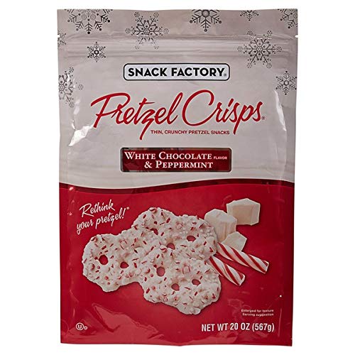 Snack Factory White Chocolate & Peppermint Pretzel Crisps - 20 oz. (567g)H Pylori Test Kit at Home,Drugstore