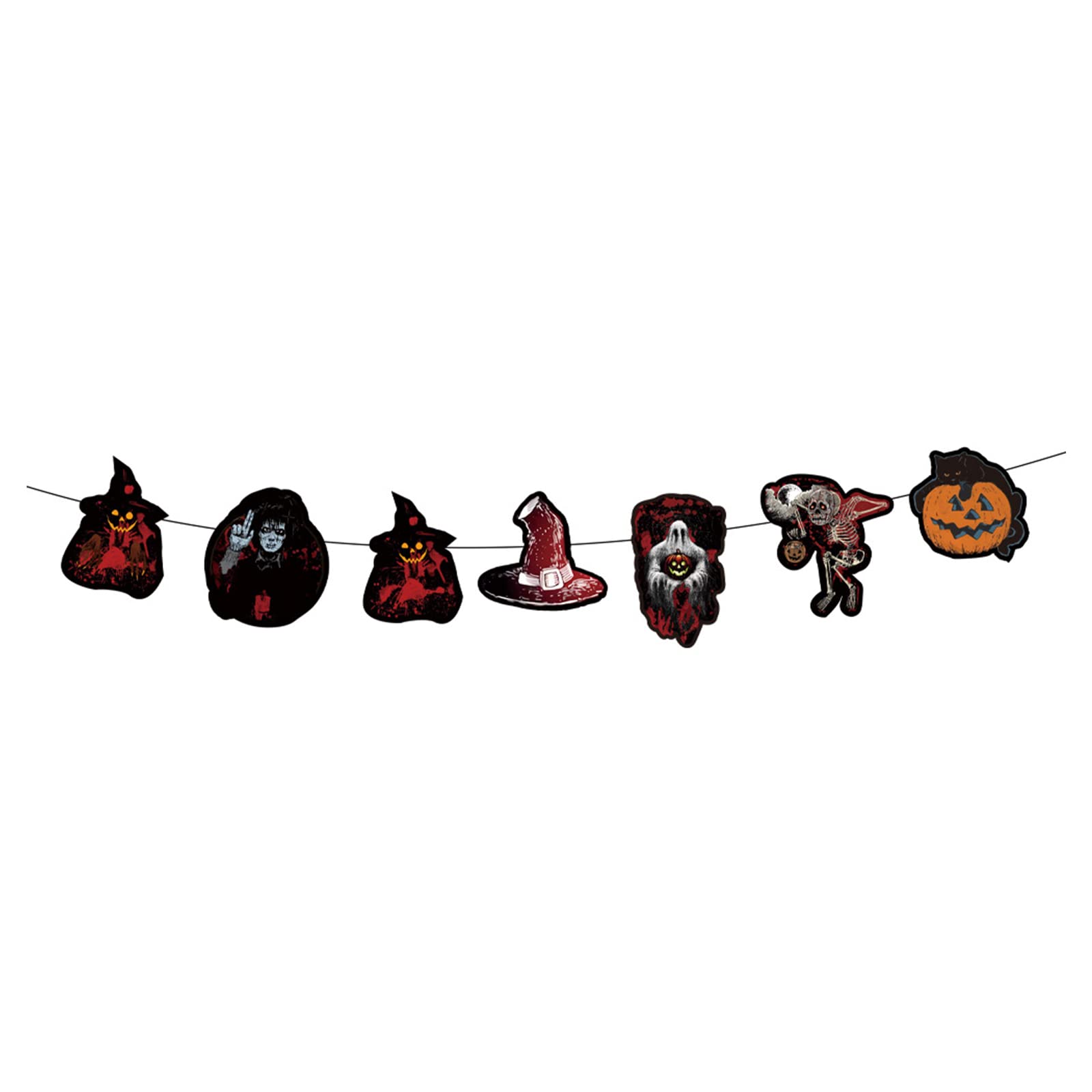Elnwnnkc Girls Style8 1Set Halloween Hanging Pumpkins Household Decoration For Children Boys Bedroom Dormitory Halloween Banners For Front Door