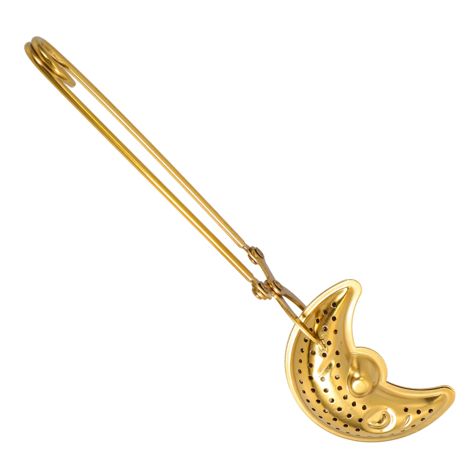 OFFSCH Tea Strainer with Long Handle Unique Designed Infuser for Loose Leaf Tea and Resistant for Home Tea Rooms and Restaurants