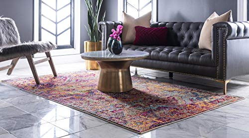 Tapete decorativo Rugs.com El Paso Collection 9 x 12 pies miniatura 3
