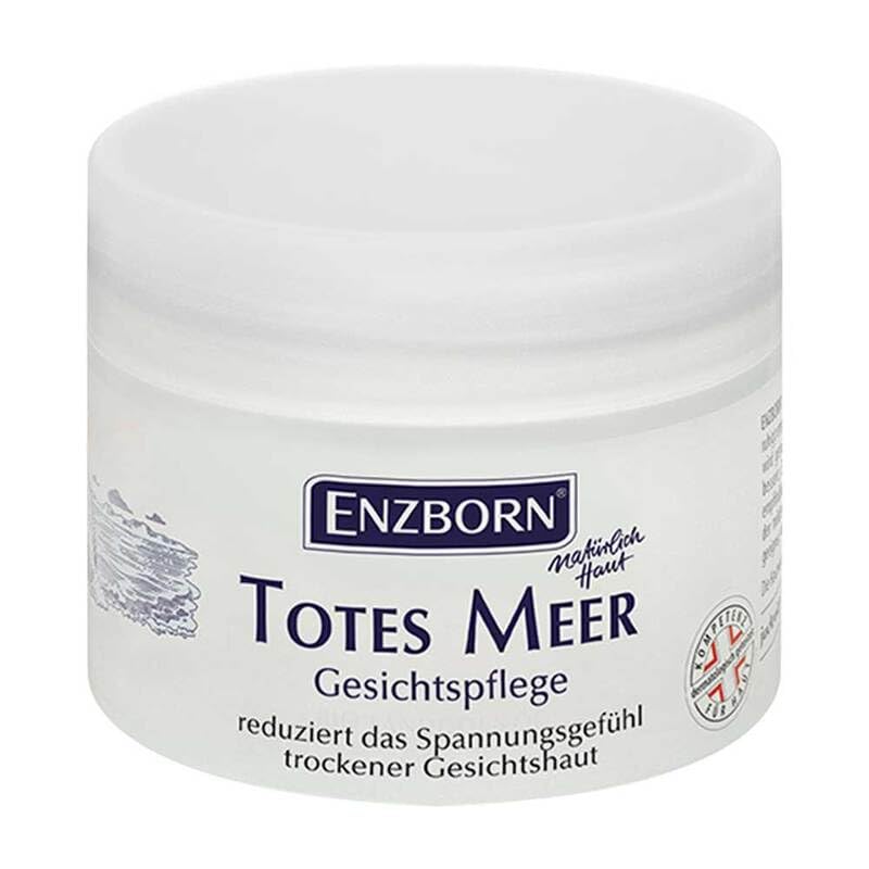 Enzborn Totes Meer Gesichtspflege | Lindert Juckreiz | Besonders geeignet bei Neurodermitis und Psoriasis | Für die Tages- und Nachtpflege | 5 x 80 ml