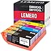 Price comparison product image Lemero Replacements for Canon PGI-580 CLI-581 XXL Multipack for Canon PIXMA TS6150 TS6151 TR7550 TR8550 TS8150 TS8151 TS8152 TS9150 TS9155, 5 pack