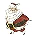 Sizzix 664198 Jolly St. Nick by Tim HOL Dies, Multicolor