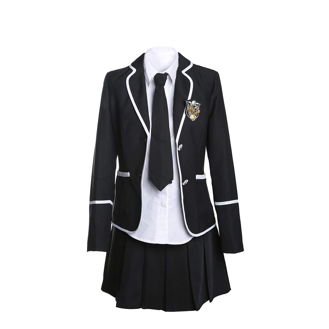 Womens British Style Japan School Uniform Sets Cosplay Costume Anime Girl