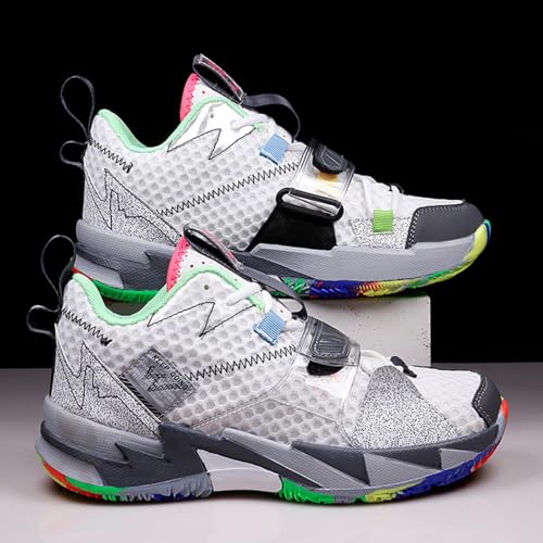 Men's Basketball Shoes Court Sports Shoes Anti Slip Grip Breathable Mesh Basketball Boots Basketball Fans3