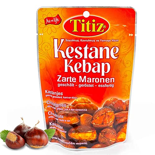 Titiz Zarte Maronen 125g Geschälte & geröstete Esskastanien
